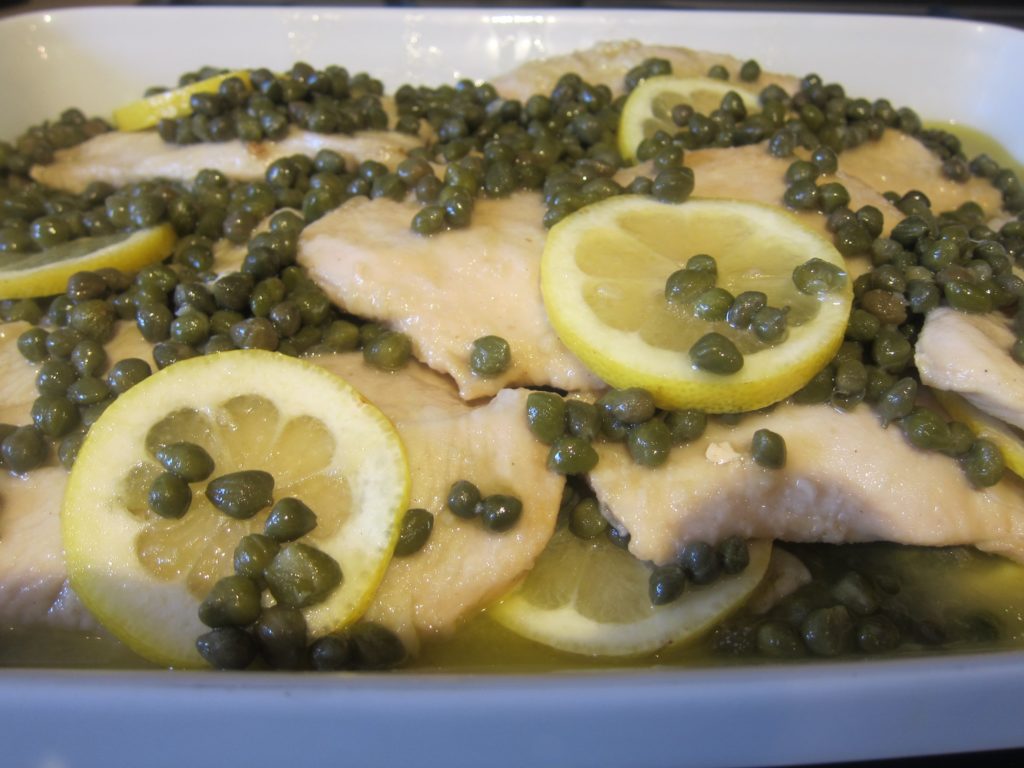 Turkey Scaloppine with Lemon and Capers