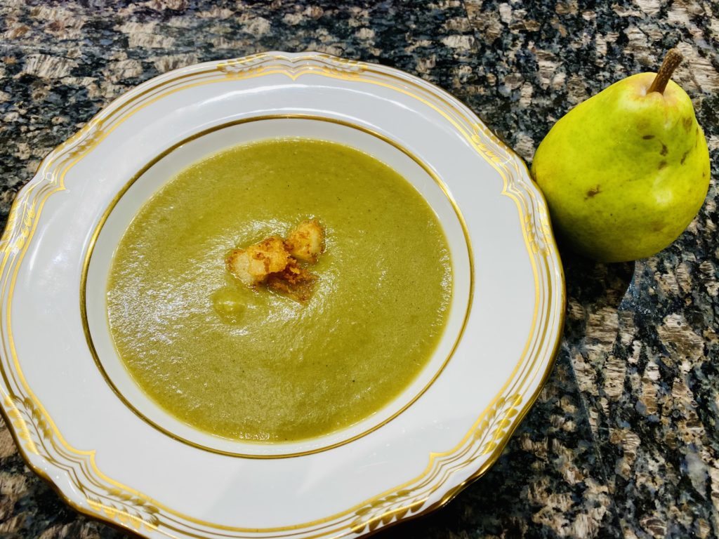 Spinach and Pear Soup